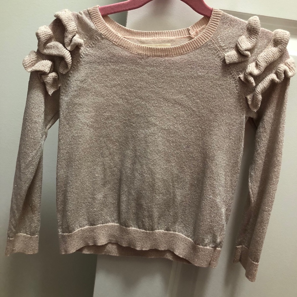 Tucker and Tate toddler girl light sweater.